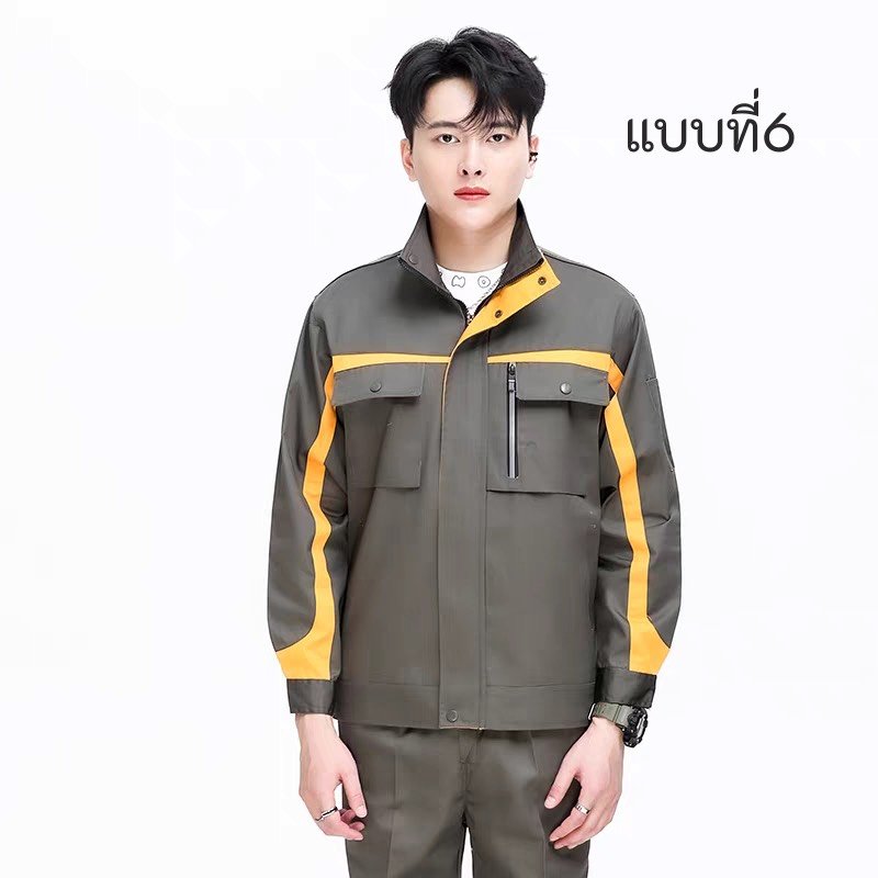 เสื้อแจ็คเก็ตเสื้อช่าง-TB081 - Image 7