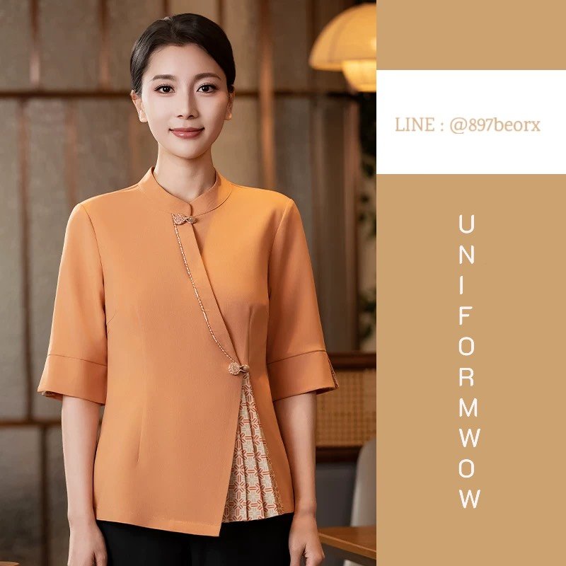 เสื้อเสิร์ฟพนักงานโรงแรม-CS314 - Image 2